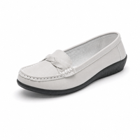 Grey Sport Stripe Sole Loafers