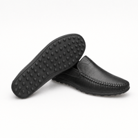 Black Braided Vamp Loafers