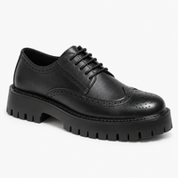 Lace Up Platform Loafers Chunky