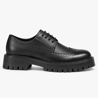 Lace Up Platform Loafers Chunky