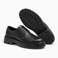 Lace Up Platform Loafers Chunky