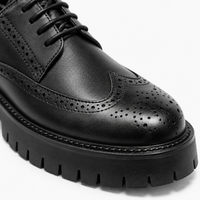 Lace Up Platform Loafers Chunky