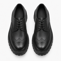 Lace Up Platform Loafers Chunky
