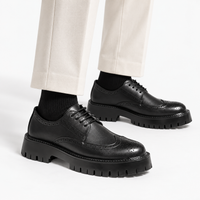 Lace Up Platform Loafers Chunky
