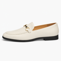 Golden Horsebit Mens Loafers Square