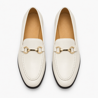 Golden Horsebit Mens Loafers Square