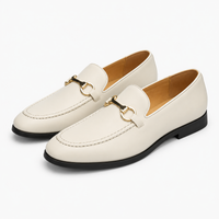 Golden Horsebit Mens Loafers Square