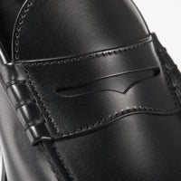 Gentry Morris Black Penny Loafers Polished Formal