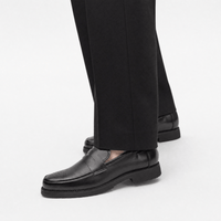 Gentry Morris Black Penny Mens Loafers Formal