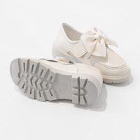 Gentry Morris Bow Detail Platform Loafers Chunky