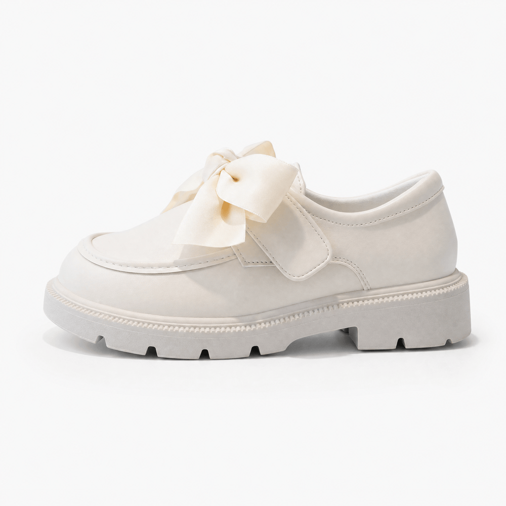 Gentry Morris Bow Detail Platform Loafers Chunky