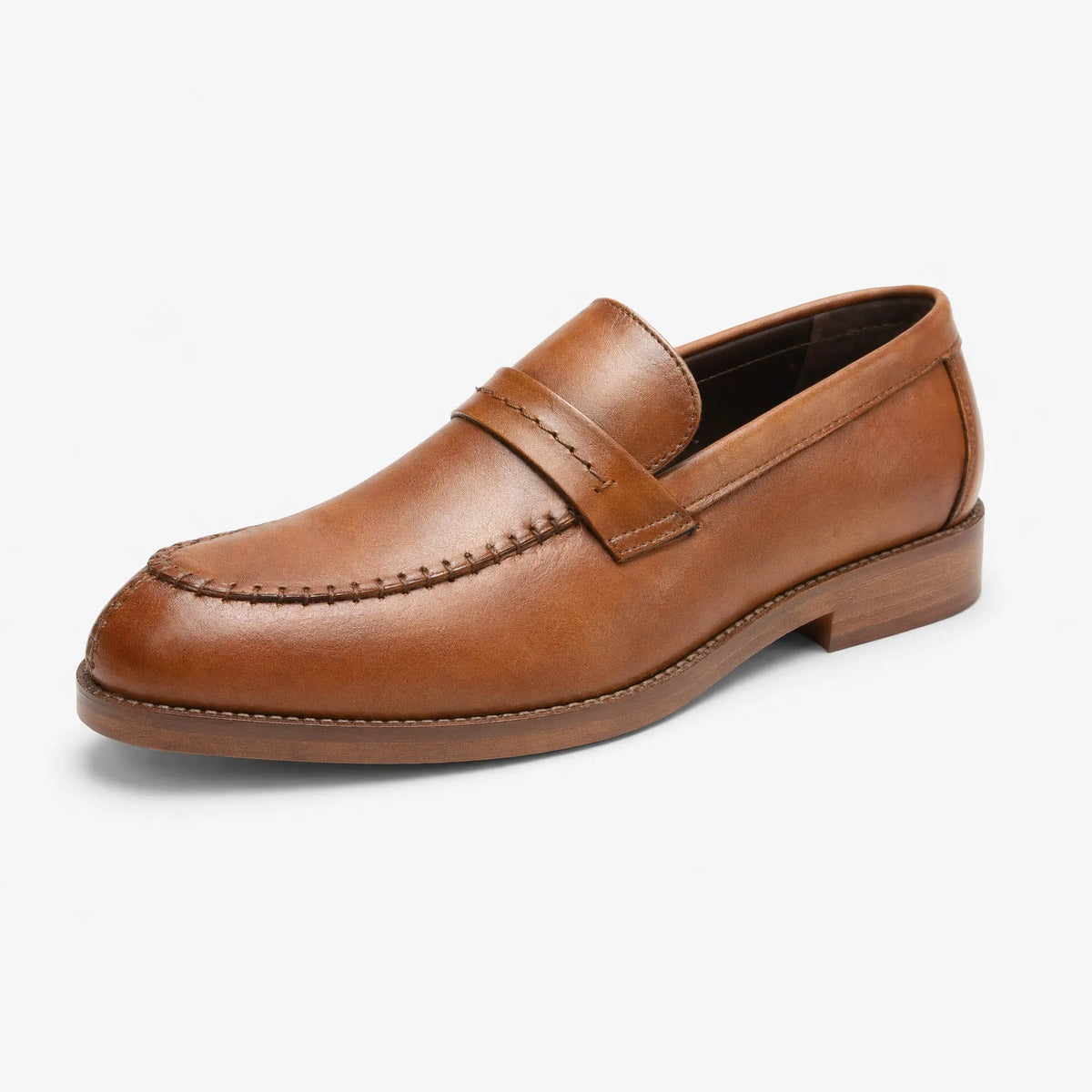 Gentry Morris Brown / 5 Penny Loafers Mens Smart City