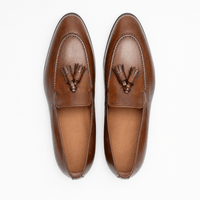 Gentry Morris Brown Patent Tassel Loafers