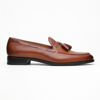 Gentry Morris Brown Patent Tassel Loafers