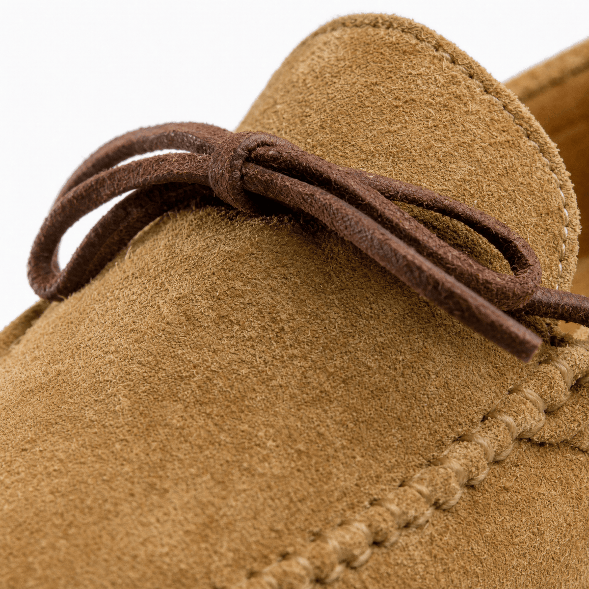 Gentry Morris Brown Suede Lace Up Loafers