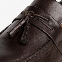 Gentry Morris Brown Tassel Loafers Chunky Sole