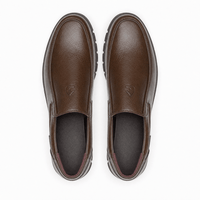 Gentry Morris Brown Thick Sole Mens Loafers