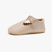 Gentry Morris Buckle Strap Baby Loafers Flat