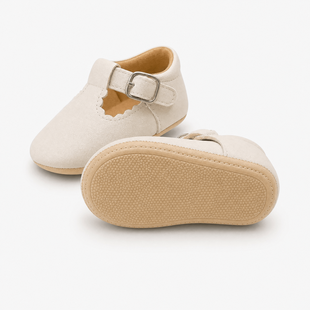 Gentry Morris Buckle Strap Suede Loafers Baby