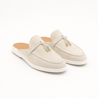 Gentry Morris Chunky Backless Loafers Slip On