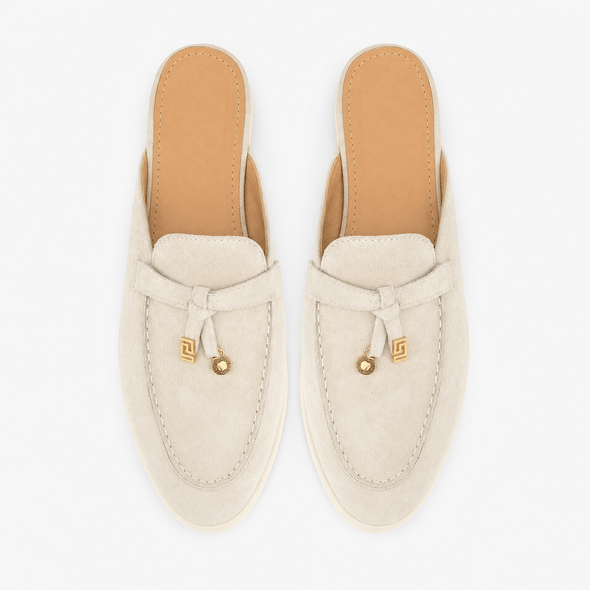 Gentry Morris Chunky Backless Loafers Slip On