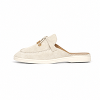 Gentry Morris Chunky Backless Loafers Slip On