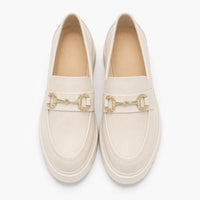 Gentry Morris Chunky Chain Platform Loafers Detail