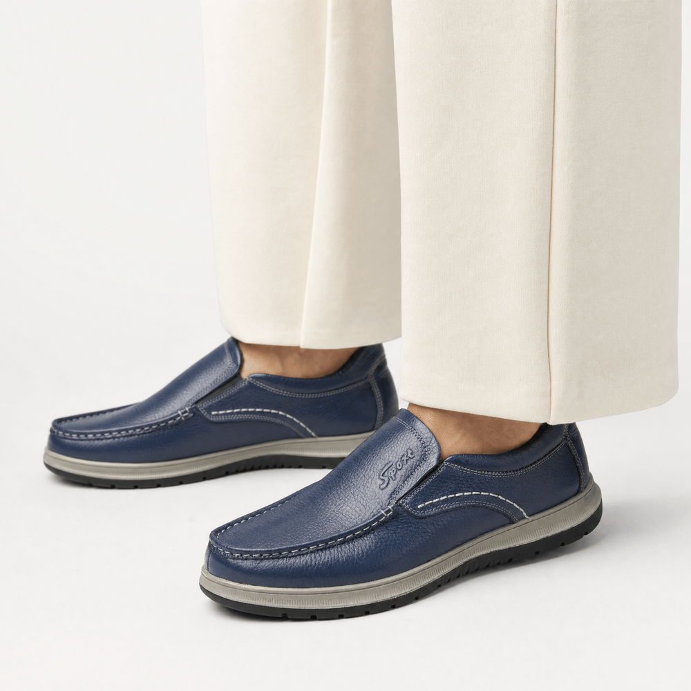 Gentry Morris Chunky Mens Loafers Slip On