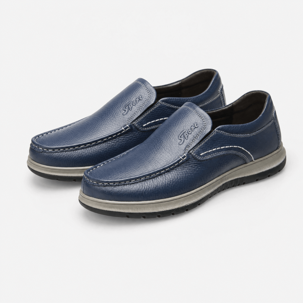 Gentry Morris Chunky Mens Loafers Slip On