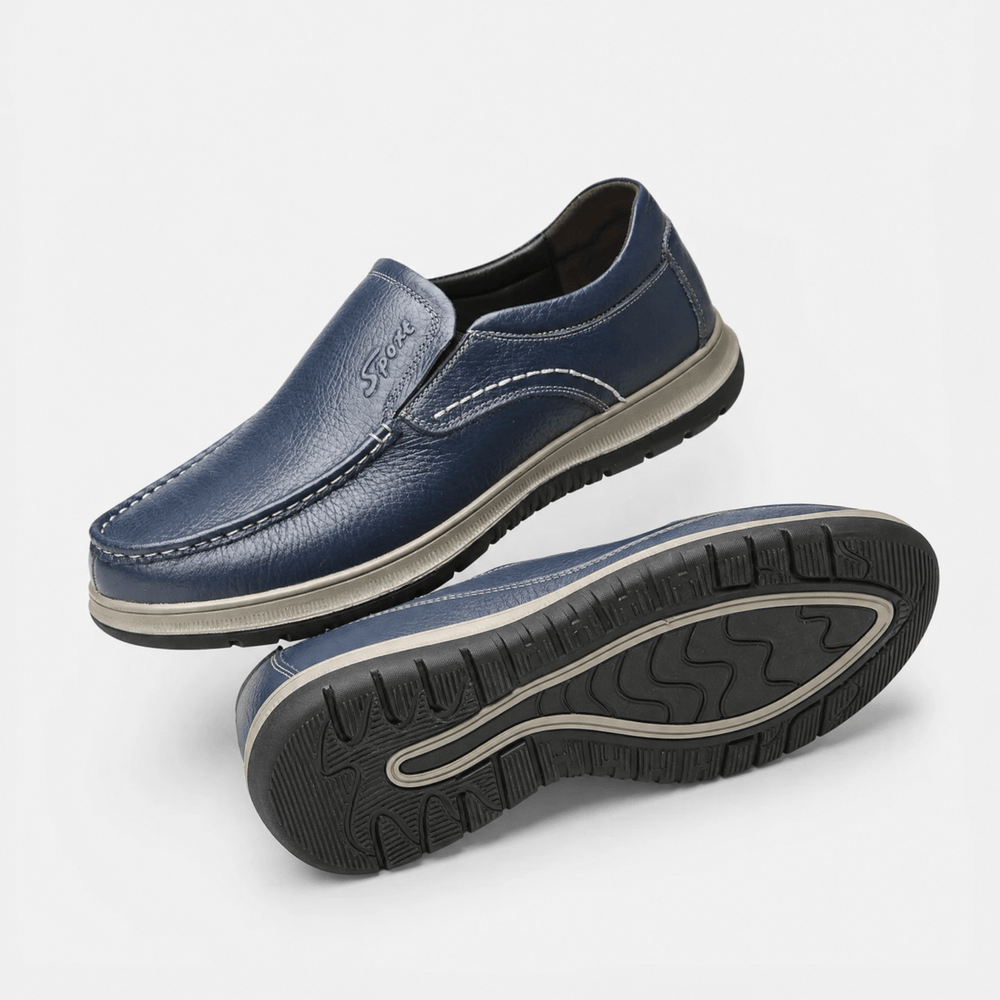 Gentry Morris Chunky Mens Loafers Slip On
