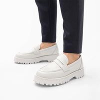 Gentry Morris Chunky Penny Platform Loafers
