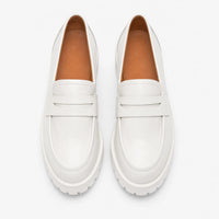 Gentry Morris Chunky Penny Platform Loafers