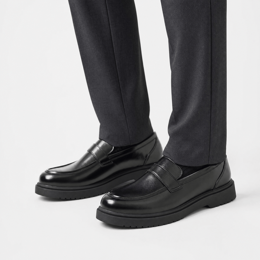 Gentry Morris Chunky Platform Loafers Slip On
