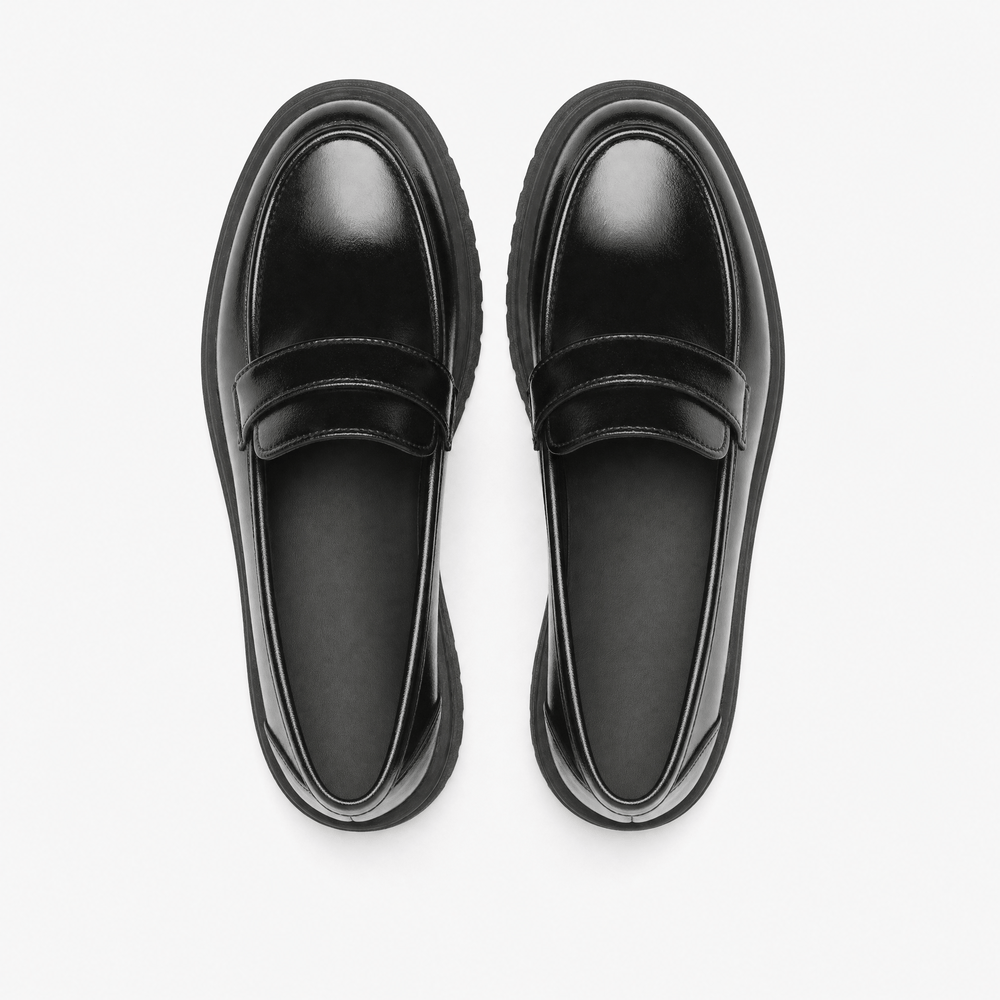 Gentry Morris Chunky Platform Loafers Slip On