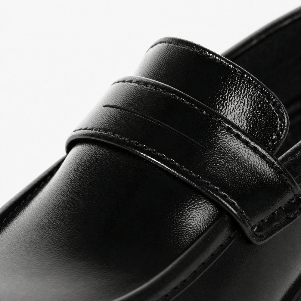 Gentry Morris Chunky Platform Loafers Slip On