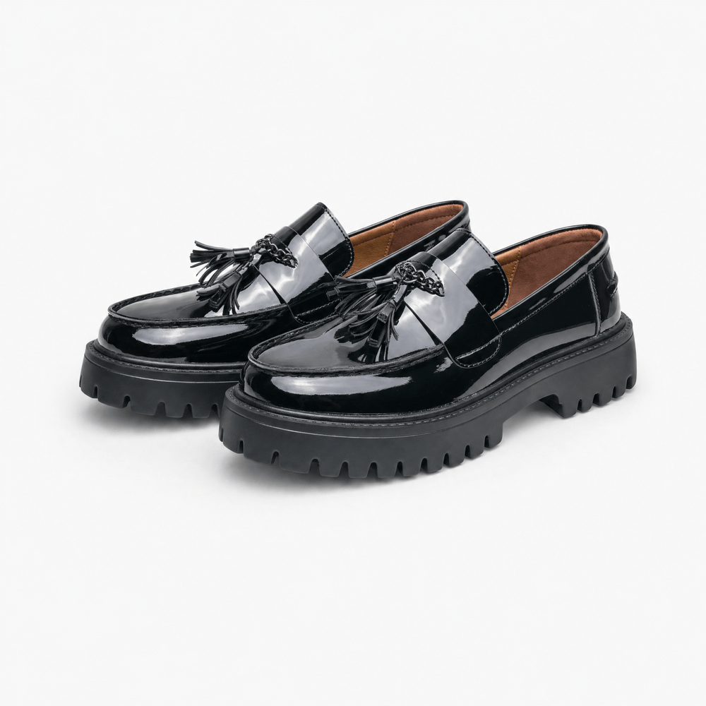 Gentry Morris Chunky Tassel Mens Loafers Sole