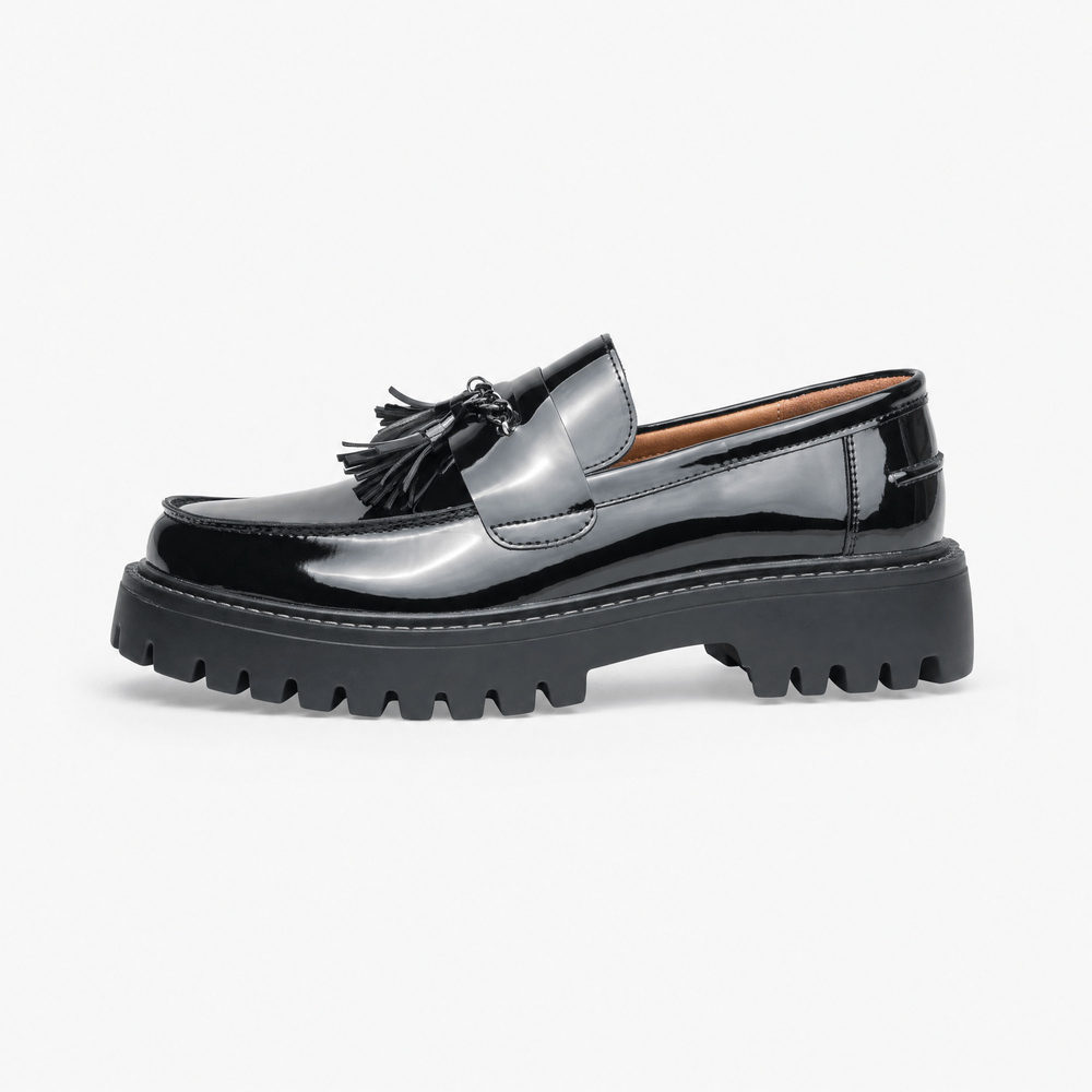 Gentry Morris Chunky Tassel Mens Loafers Sole