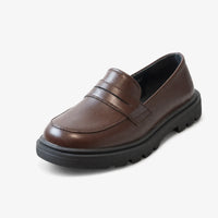 Gentry Morris Dark Brown / 21 Chunky Penny Loafers Brown Platform