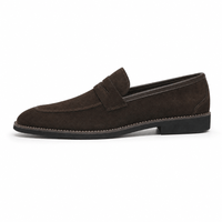 Gentry Morris Dark Brown Penny Loafers Mens