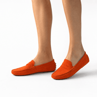 Gentry Morris Driving Suede Loafers Slip On