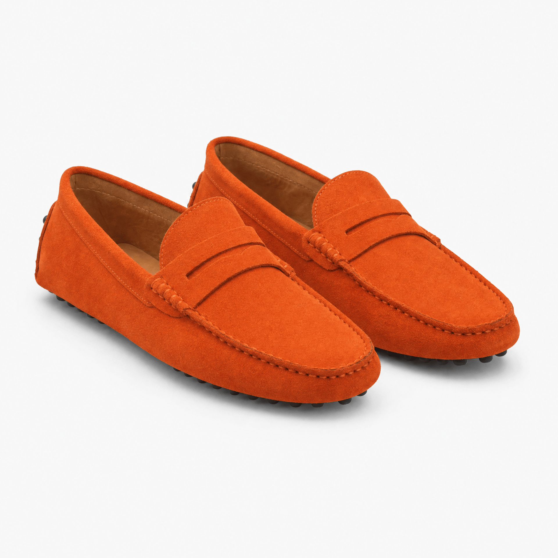 Gentry Morris Driving Suede Loafers Slip On