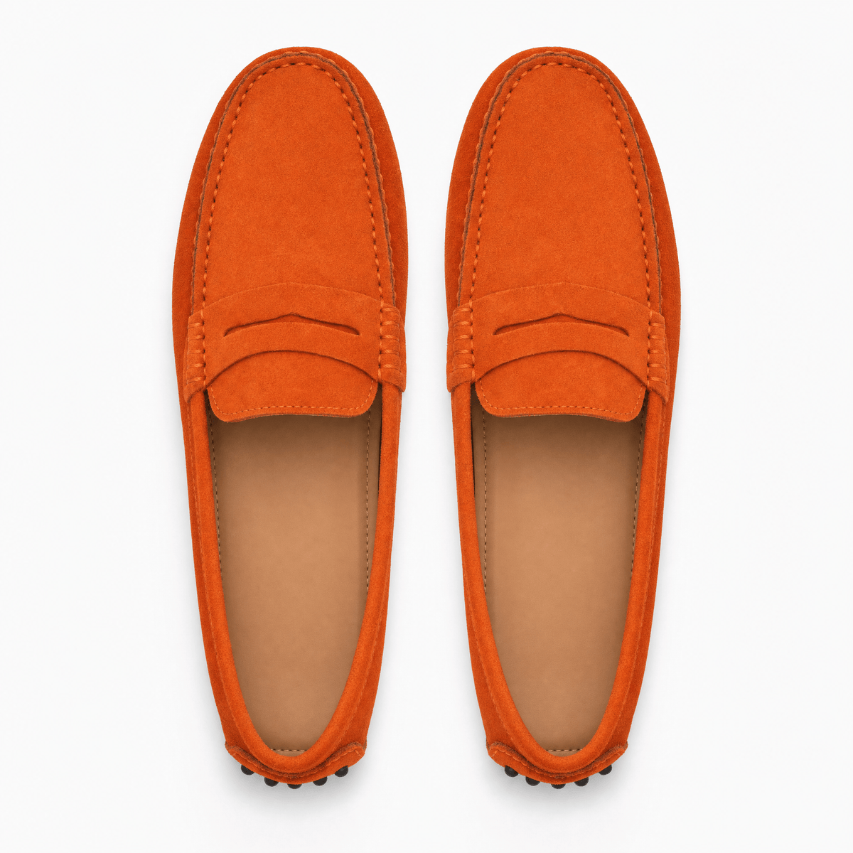 Gentry Morris Driving Suede Loafers Slip On