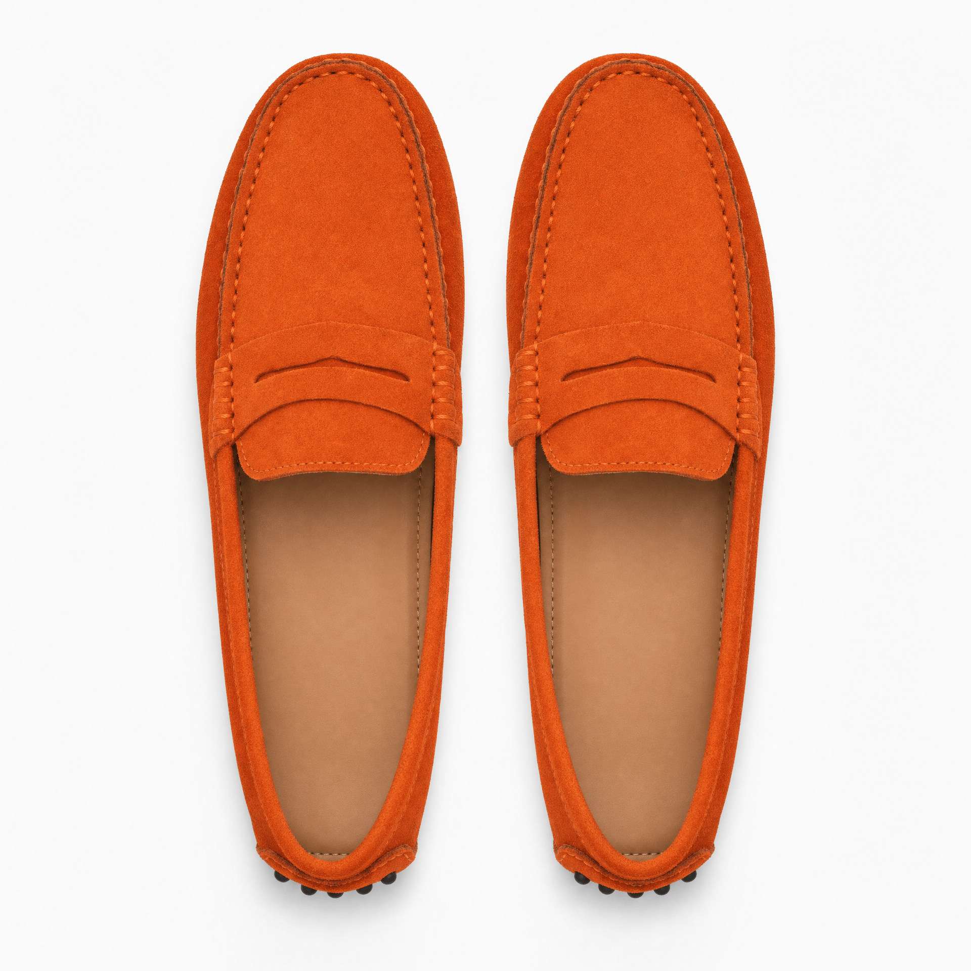 Gentry Morris Driving Suede Loafers Slip On