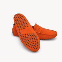 Gentry Morris Driving Suede Loafers Slip On