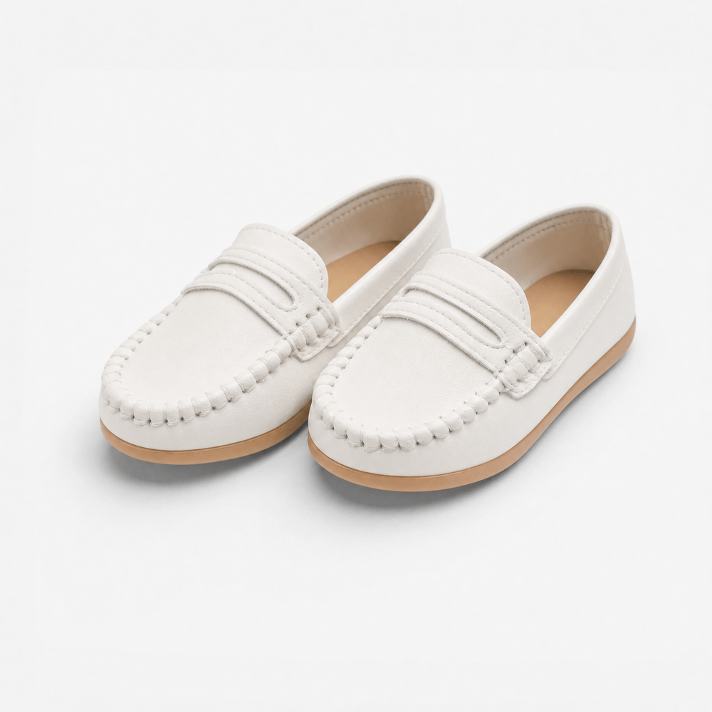 Gentry Morris Flat Moc Toe Loafers Kids