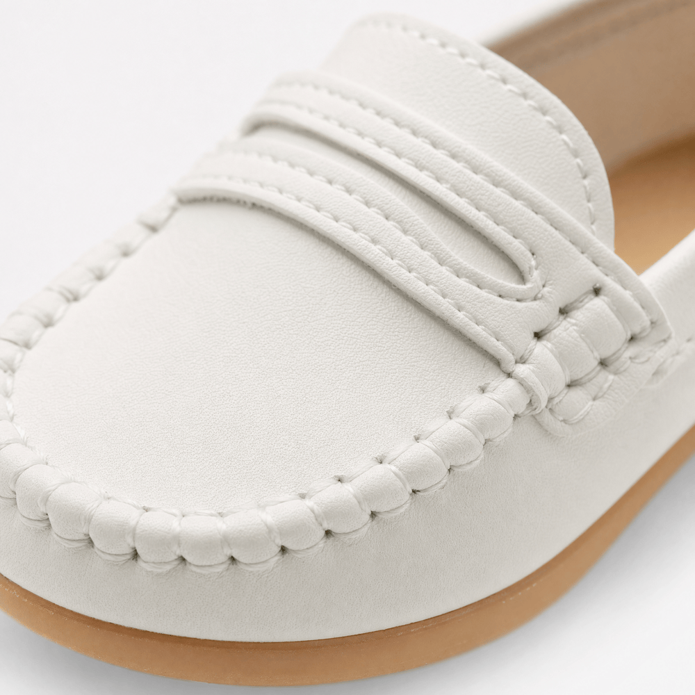 Gentry Morris Flat Moc Toe Loafers Kids