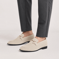 Gentry Morris Horsebit Suede Mens Loafers