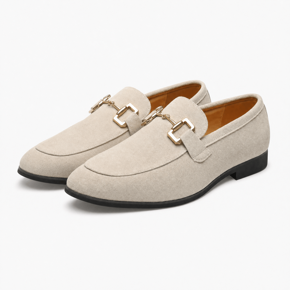 Gentry Morris Horsebit Suede Mens Loafers