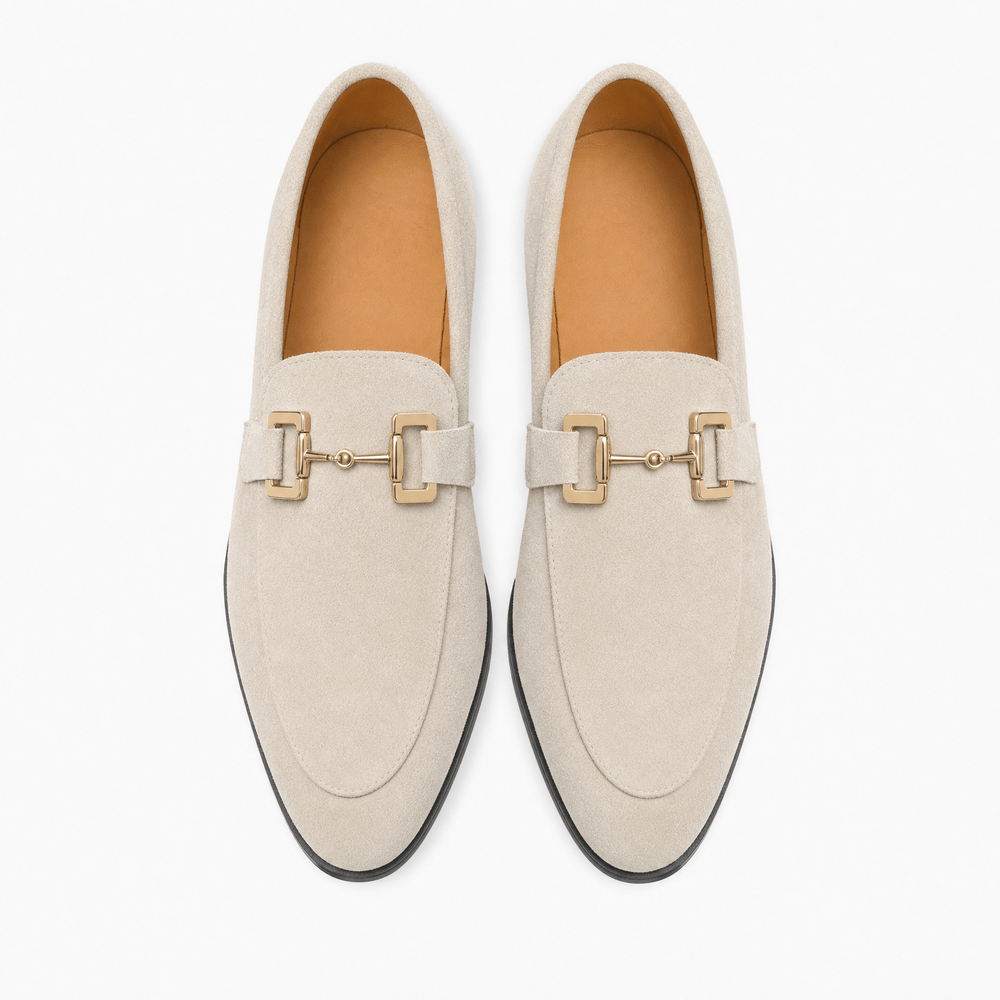 Gentry Morris Horsebit Suede Mens Loafers