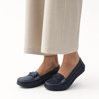 Gentry Morris Knotted Leather Loafers Slip On